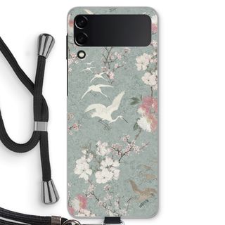 La fioritura degli uccelli gru giapponesi