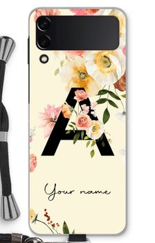 Flirty Flowers Monogram