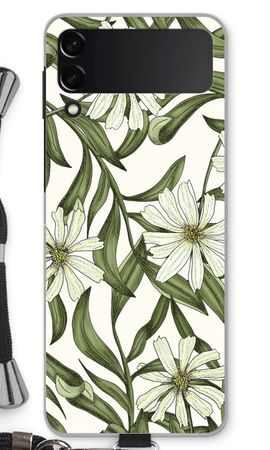 White flower pattern