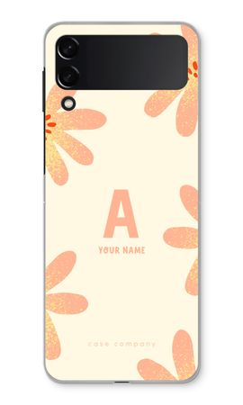 Peach Blossom Monogram