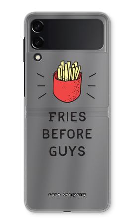 Fries before guys