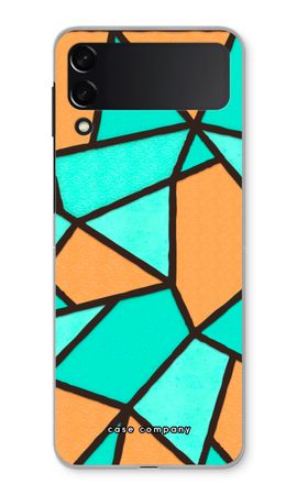 Stained glass - Orange