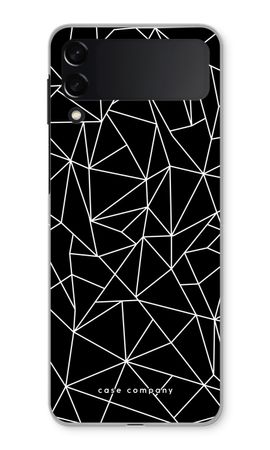 Geometric lines white