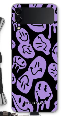 Melting Smiley - Purple