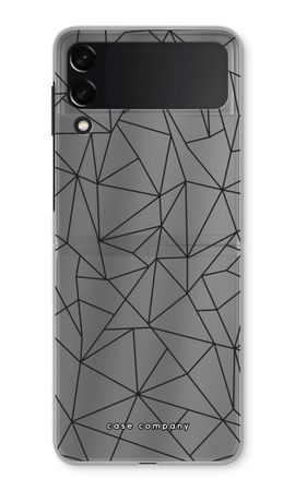 Geometric lines black