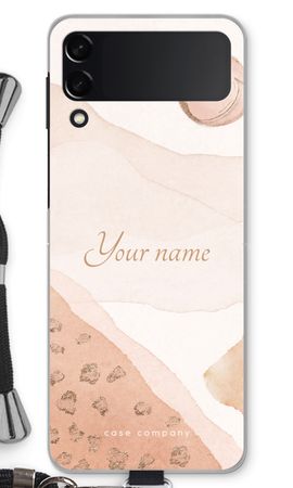 Gold Spots Namecase - Blush