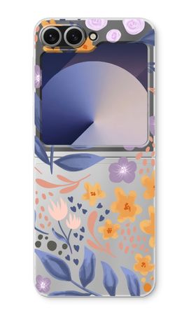 Flowers with blue leaves