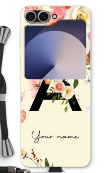 Flirty Flowers Monogram