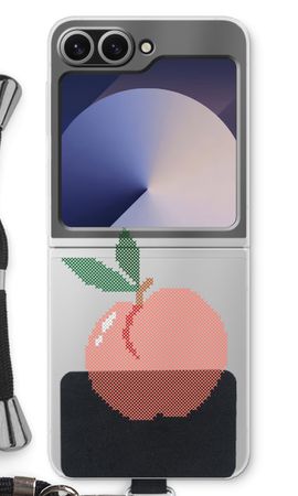 Stitched Peach