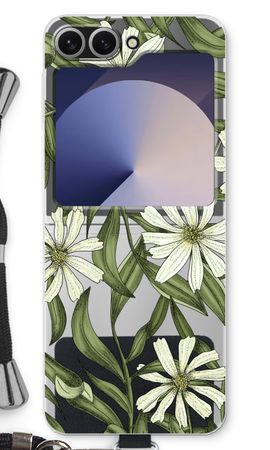 White flower pattern