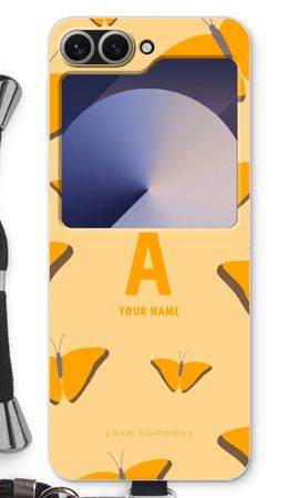 Amber Butterflies Monogram