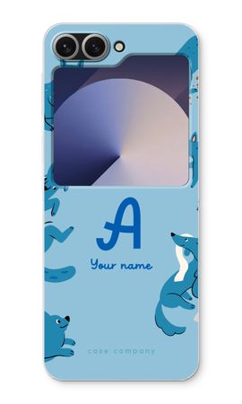 Playful Dogs Monogram