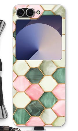 Hexagons in stained glass