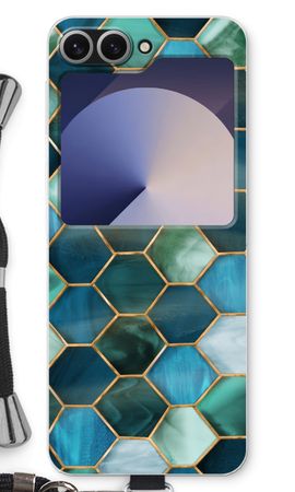 Hexagons in stained glass