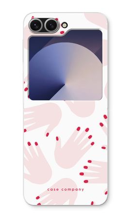 Hands pink