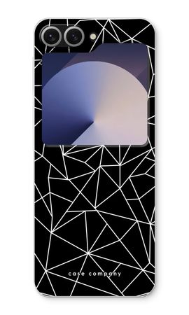 Geometric lines white