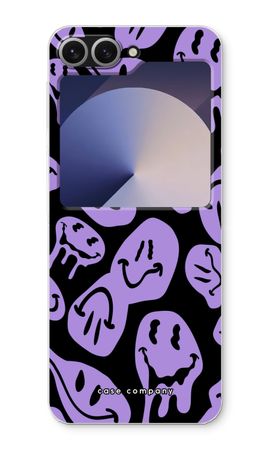 Melting Smiley - Purple