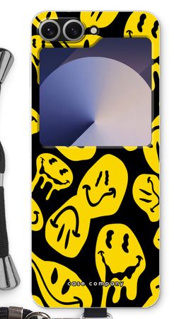 Melting smiley - Yellow