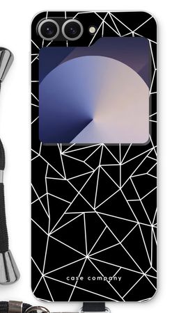 Geometric lines white