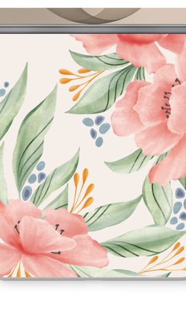 Soft pink flowers