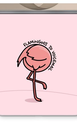 Flamingoes to voicemail