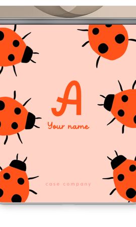 Ladybugs Monogram