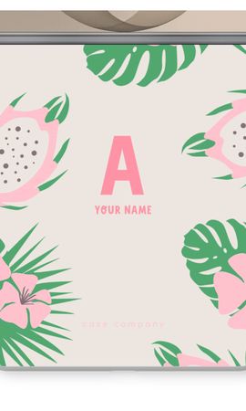 Jungle Blossom Monogram