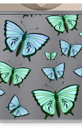 Blue & Green Butterflies