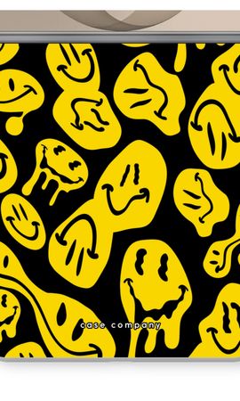 Melting smiley - Yellow