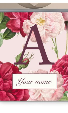 Spring florals pink roses