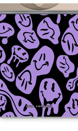 Melting Smiley - Purple