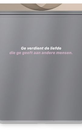 Ge verdient de liefde