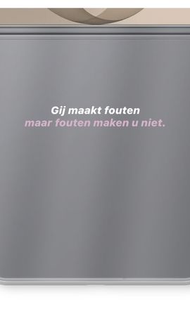 Fouten maken u niet
