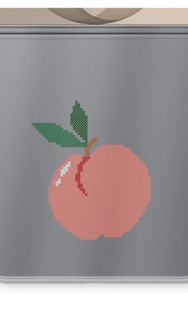 Stitched Peach