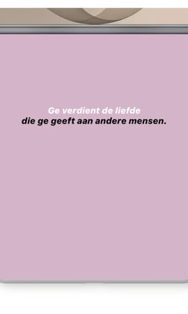 Ge verdient de liefde