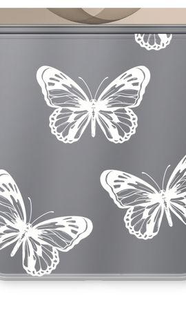 White butterfly