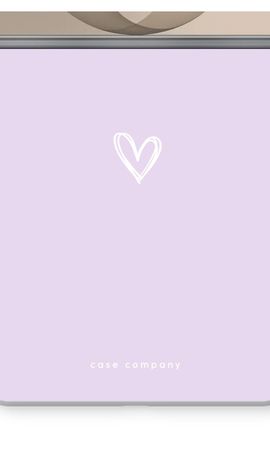 Small Heart Purple
