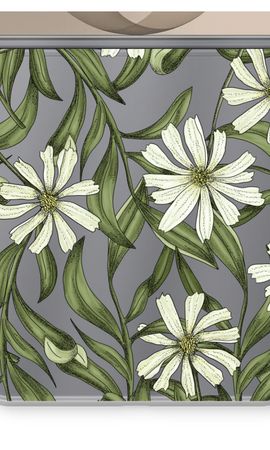 White flower pattern