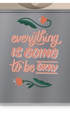 Optimistic flower girl