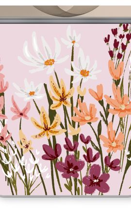 Painted wildflowers