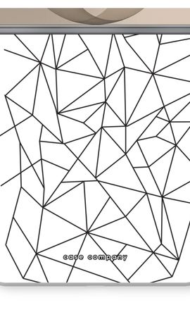 Geometric lines black