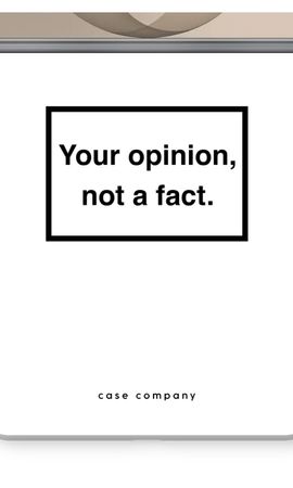 Your opinion