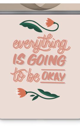 Optimistic flower girl