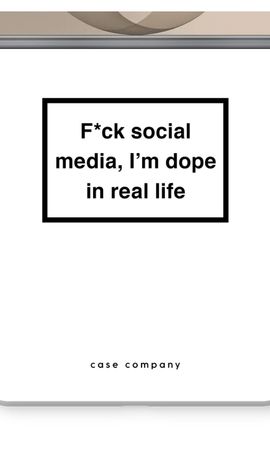 I'm dope