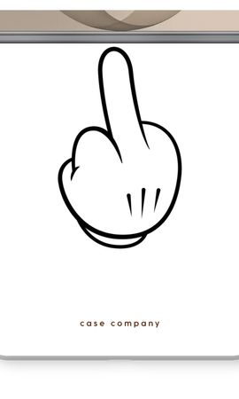 Middle finger white