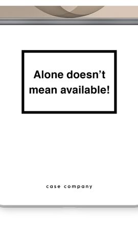 Alone