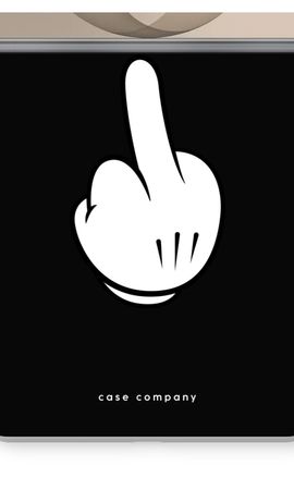 Middle finger black