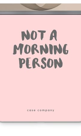 Morning person