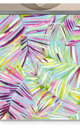 Tropical Palms Blue