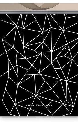 Geometric lines white